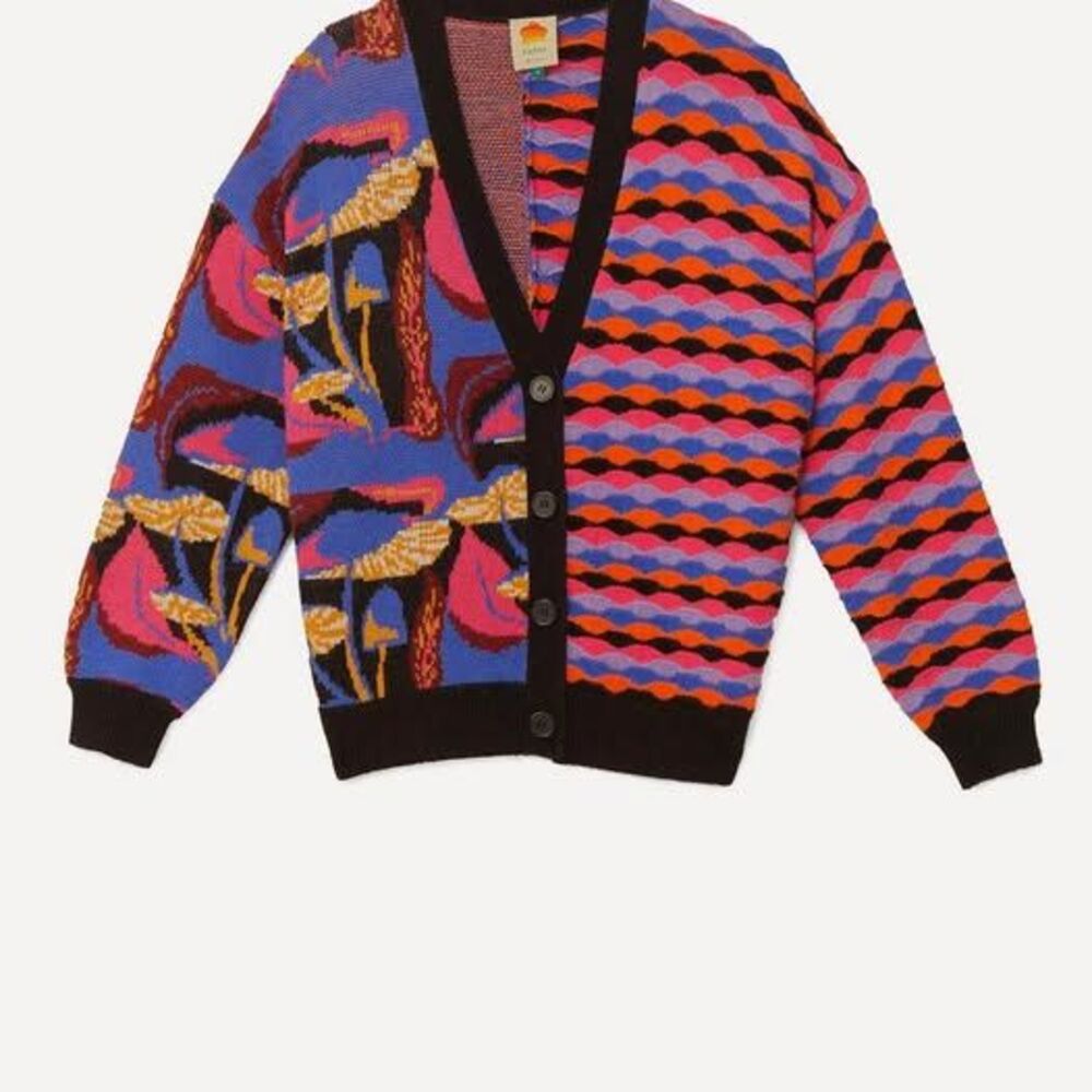 Farm Rio Cardigan Size Large - Picture 2 of 8